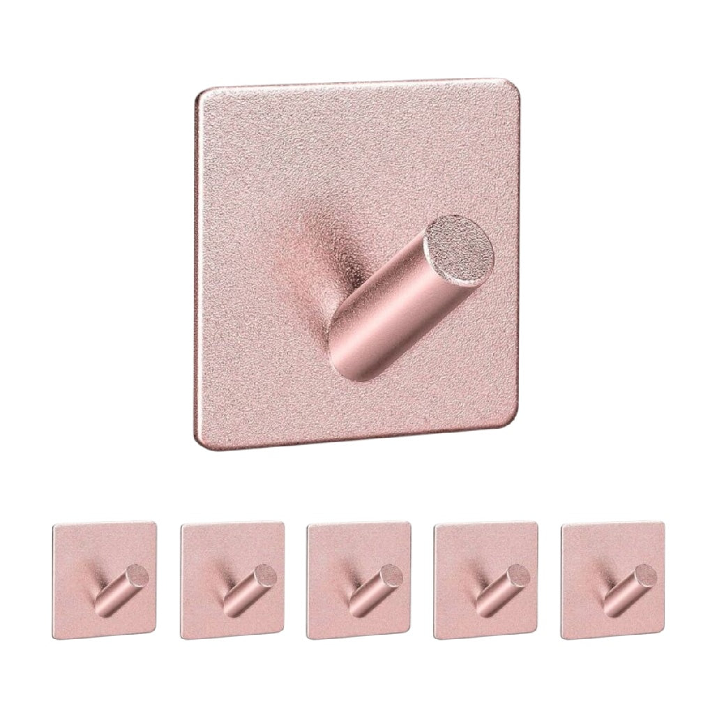 Crochet mural en métal pour rangement d'objets - 5 x 5 x 2