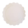 Nappe ronde en tissu coton pour décoration de table - 30 x 30 x 0.5